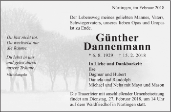 Traueranzeige von 930_0011_342854_v7_321696_1_1_Bestattungshaus_Riempp  von Eßlinger Zeitung/Cannstatter Zeitung