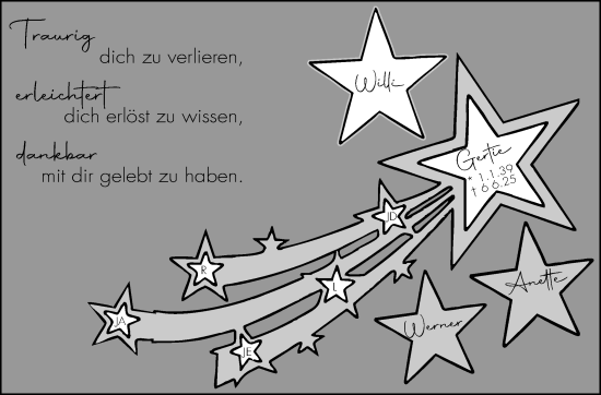 Traueranzeige von Gertie  von Eßlinger Zeitung